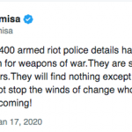Freedom is coming! “They will find nothing except the resolve for change”, says Nelson Chamisa