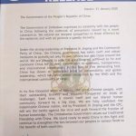 Zimbabwe’s January 2020 Letters of the Month