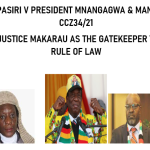 Justice Makarau is cornered