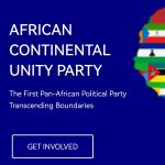 What is the Africa Continental Unity Party (ACUP) in relation to the affairs of nation-states that are sovereign and divided?