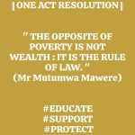 If Wealth is not the opposite of Poverty, then is the Expropriation of Land without Compensation not a Disguised Form of Theft?