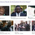 Mnangagwa vs. His Oath – Exorcising the Demon of Recalls: Can the Constitution Be Its Own Weapon?