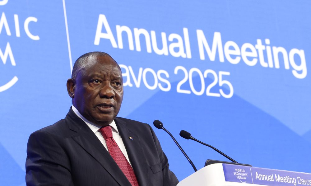 President Cyril Ramaphosa Highlights South Africa’s Global Leadership at Davos Event