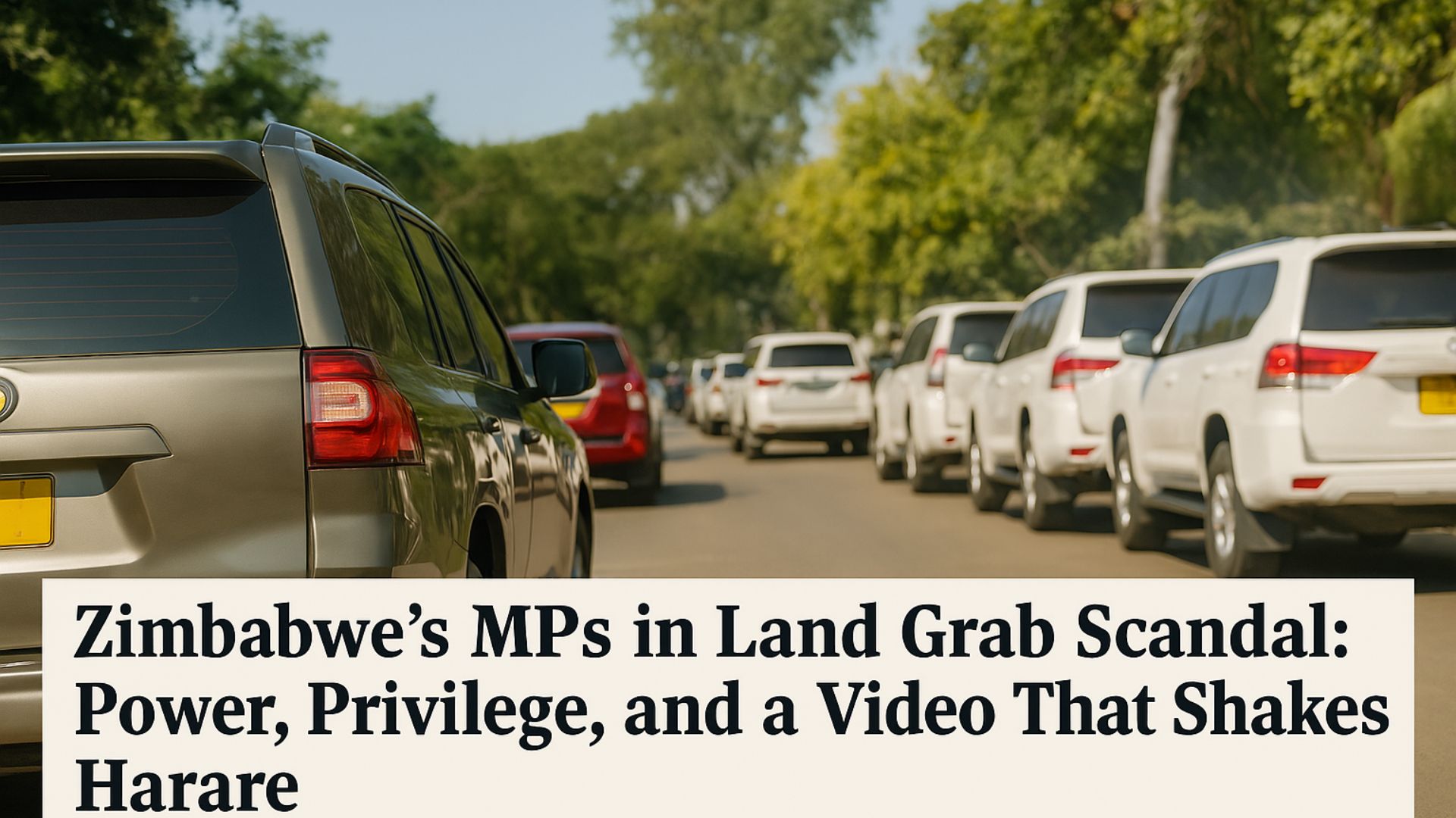 Zimbabwe’s MPs in Land Grab Scandal: Power, Privilege, and a Video That Shakes Harare