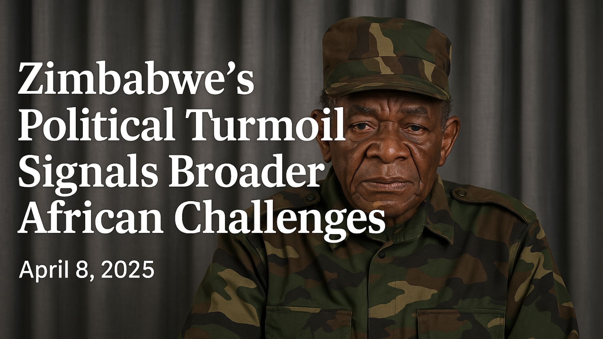 Zimbabwe’s Political Turmoil Signals Broader African Challenges