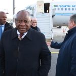 PRESIDENT RAMAPHOSA ARRIVES IN SWITZERLAND FOR STATE VISIT