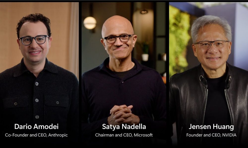 Microsoft, Anthropic & NVIDIA Announce Landmark Partnership to Accelerate the Next Era of AI
