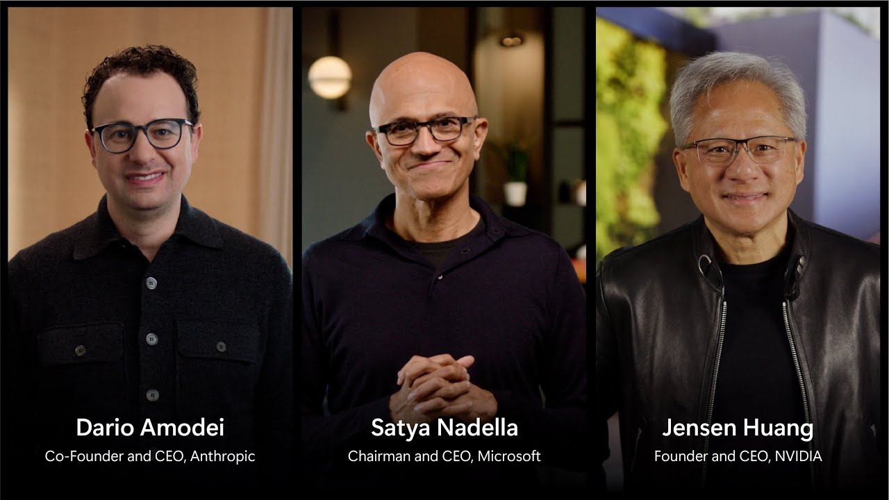 Microsoft, Anthropic & NVIDIA Announce Landmark Partnership to Accelerate the Next Era of AI