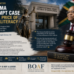 Five Years Later: The Zuma Contempt Case and the Price of Legal Illiteracy