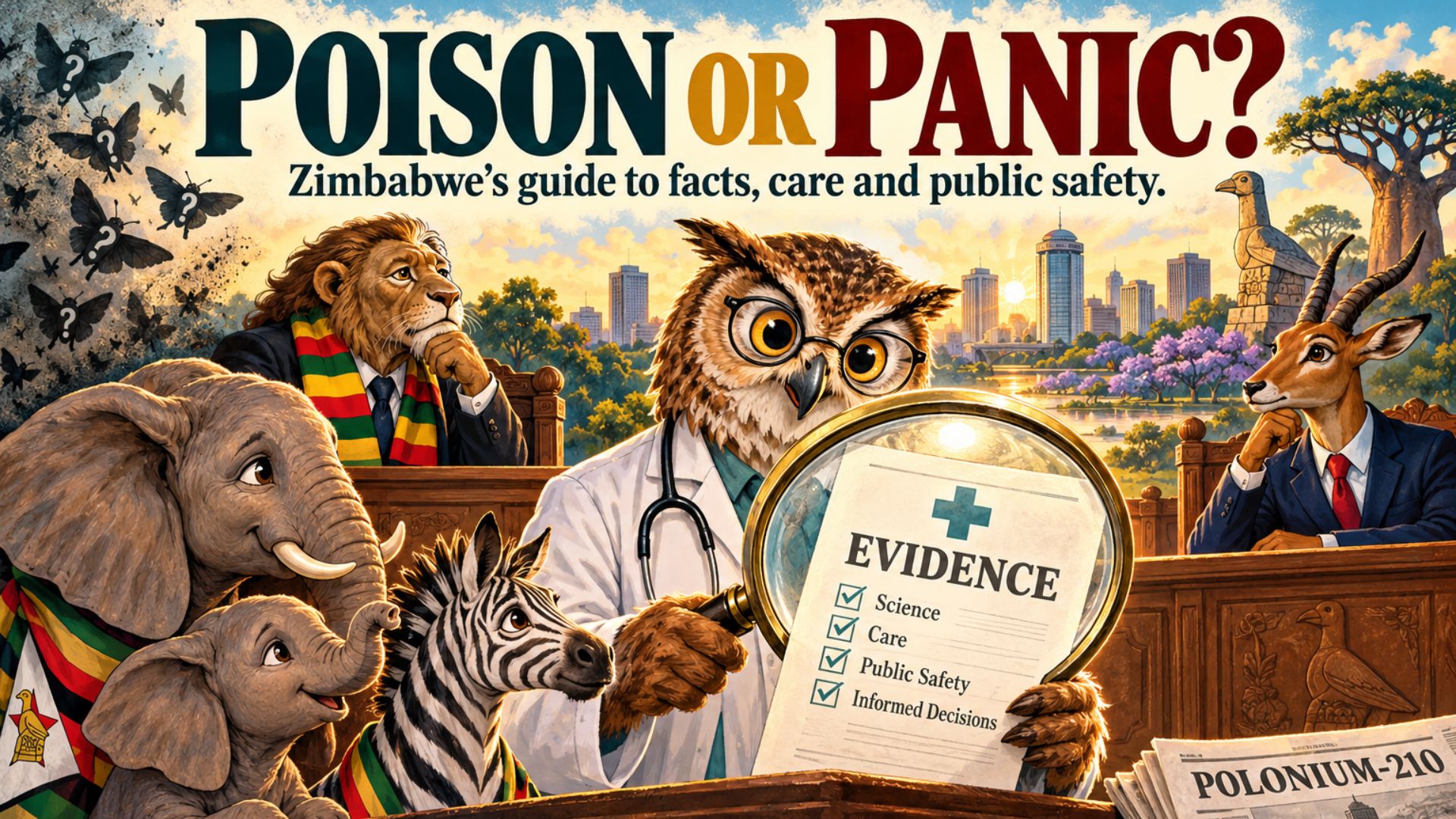 Zimbabwe’s guide to facts, care and public safety.